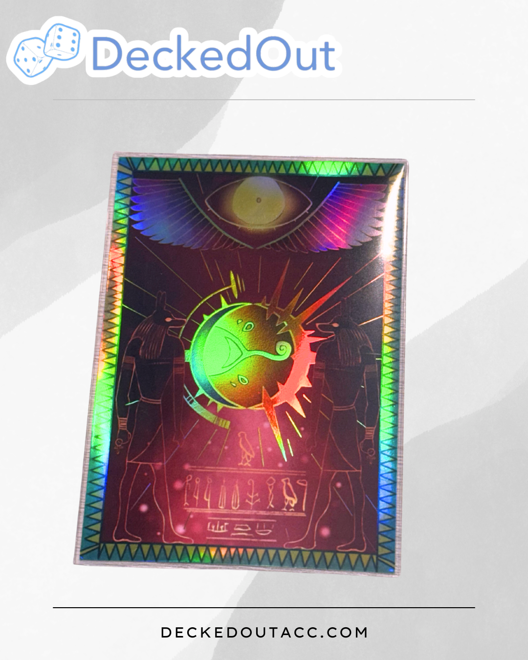 Libro Del Eclipse - Holographic Sleeves (60ct JP Size) DeckedOutAccessories Libro Del Eclipse - Holographic Sleeves (60ct JP Size) DeckedOutAccessories